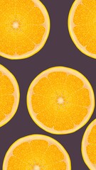 bright fresh summer backgrounds with citruses