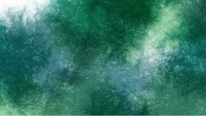 Green watercolor background for textures backgrounds and web banners design