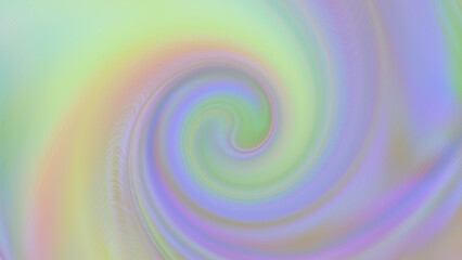 Abstract gradient multicolored spiral background