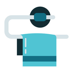 towel icon on a transparent background