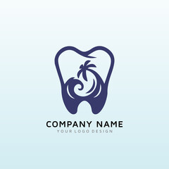 Classy logo for a dental office