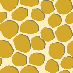 Obraz premium Abstract modern giraffe seamless pattern. Animals trendy background. Colorful decorative vector stock illustration for print, card, postcard, fabric, textile. Modern ornament of stylized skin