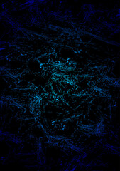 Blue textured abstract background backdrop grunge vector illustration