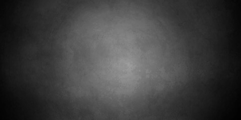 Dark black grunge textured concrete background. Panorama dark grey black slate background or texture. Vector black concrete texture. Stone wall background.	
