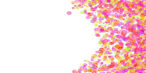 Colourful Circles Bubbles with Pattern Background in different Colours and Shapes