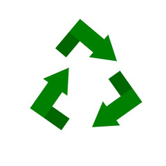 Recycling icon. Reduce, reuse, recycle concept