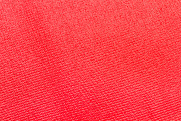 Textura fondo rojo. Vista de cerca