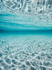 Vertical shot of a blue underwater background