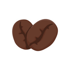 brown roasted coffee beans It has a bitter aroma and taste. For brewing with hot drinking water