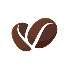brown roasted coffee beans It has a bitter aroma and taste. For brewing with hot drinking water