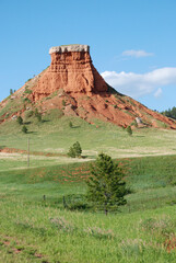 A scenic bluff in the Black Hills of SD 
