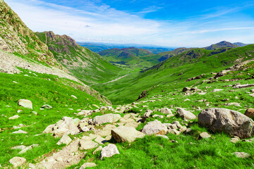 lake district mountains hd wallpaper