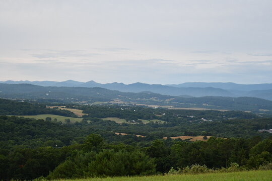 Sunset In The Mountains Of Rockbridge County, VA