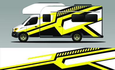 racing background vector for camper car wraps and more