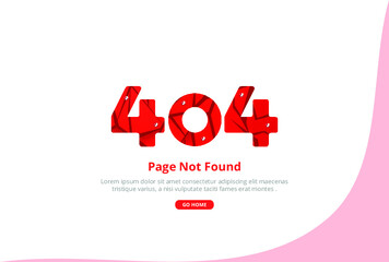 Error 404 Page Not Found Natural Concept Illustration Background For Web Missing Landing Page