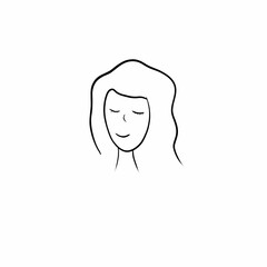 girl doodle feminism emotion on face