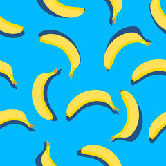 seamless pattern with Banana