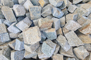 sampietrini granite stones for roman pave street floor