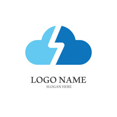 Fototapeta premium Cloud template vector