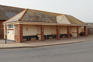 The building at the eastern end of Sidmouth esplanade doubles as both a public toilet and a public...