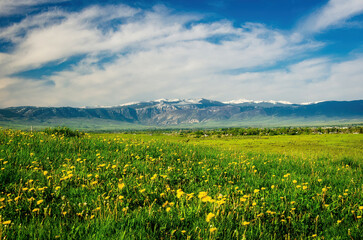 Scenic View of Wyoming