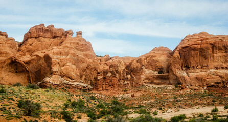 Fototapeta na wymiar Views of Arches National Park