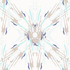 ethnic seamless pattern chevron dye tie batik