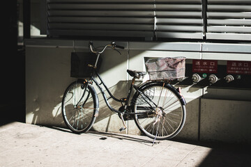 Fototapeta na wymiar Bike in Japan