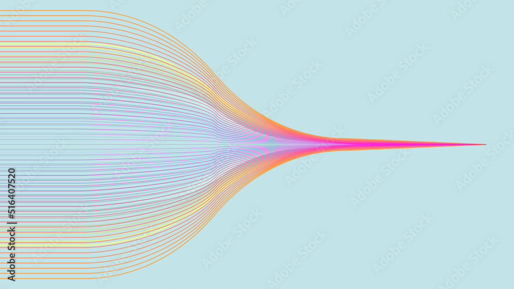 Wall mural data connection speed line technology background