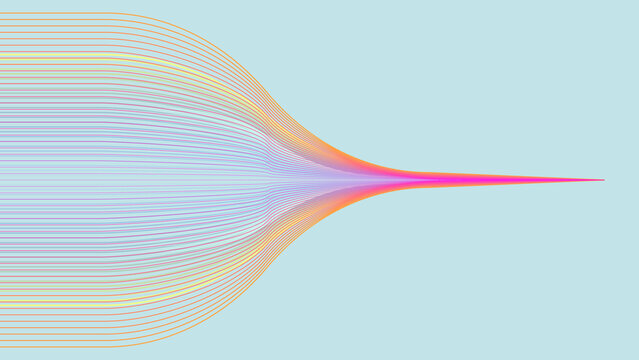 Data connection speed line technology background