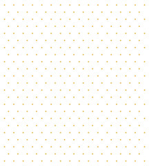 Seamless abstract modern pattern with yellow dots geometric shapes on white background, simple banner, design for decoration, wrapping paper, print, fabric or textile, lovely card, vector illustration