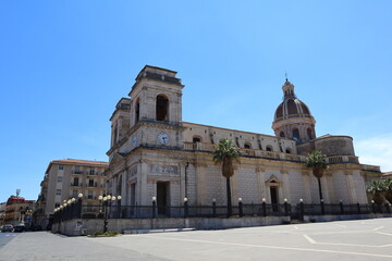 Giarre, Sicily (Italy): Mother Church of S. Isidoro Agricola, catholic church