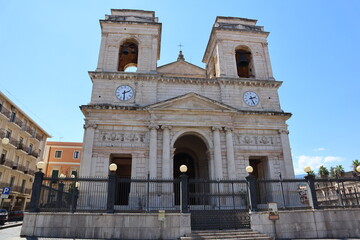 Giarre, Sicily (Italy): Mother Church of S. Isidoro Agricola, catholic church
