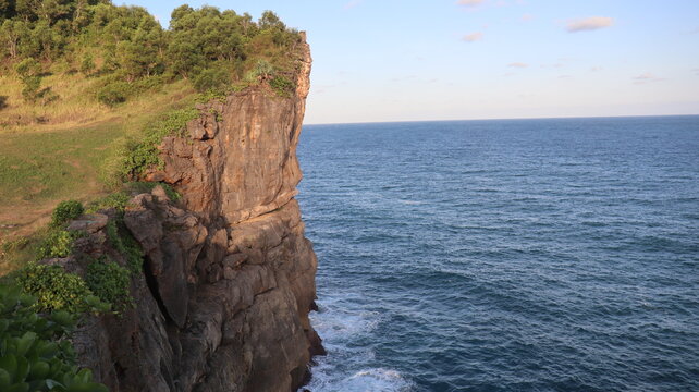 Cliff And Sea