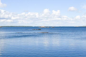 Seascape in the archipelago of Finland
