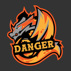 Esports gaming creative mascot logo