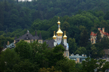 Fototapeta na wymiar Russisch-orthodoxe Kirche St. Peter und Paul