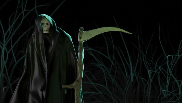 grim reaper outside