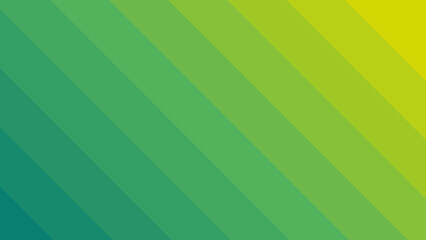 Abstract striped gradient with a transition from yellow to green. Modern graphic background of a website, banner, phone. Vector illustration.