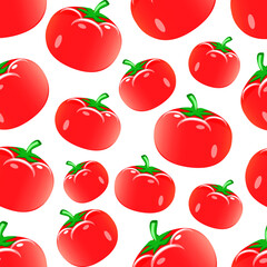 tomato seamless pattern for background and wallpaper