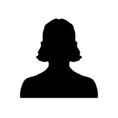  user, avatar, man, woman, silhouette outline, vector icon