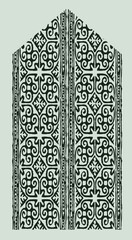 black and white pattern, black & white motif design, lace design