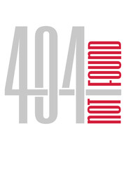 Fototapeta premium 404 not found Error 
