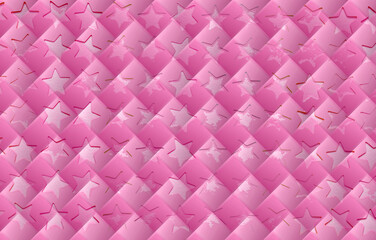 pink wallpaper with stars,place for text,greeting card, gift wrap,abstract wallpaper with geometric patterns