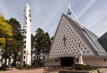 Roman Catholic Church of Assumption of the Blessed Virgin in Władysławowo.