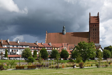 Dobre Miasto widok na kościół © Grzegorz Lenkiewicz