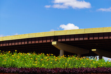 Viaduto do trevo do Daia, na BR-060, em Anápolis.