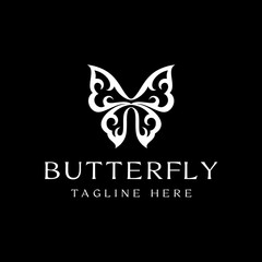Beauty Luxury Elegant Butterfly Logo design