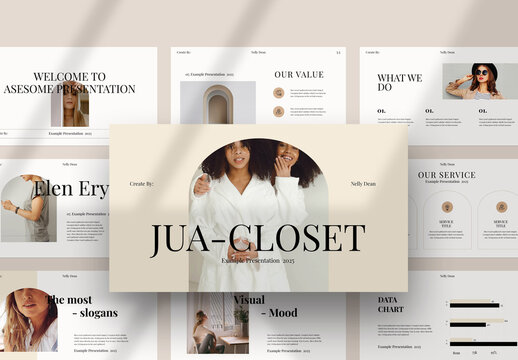 Jua Closet Minimal Templates