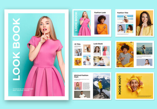 Look Book Layout